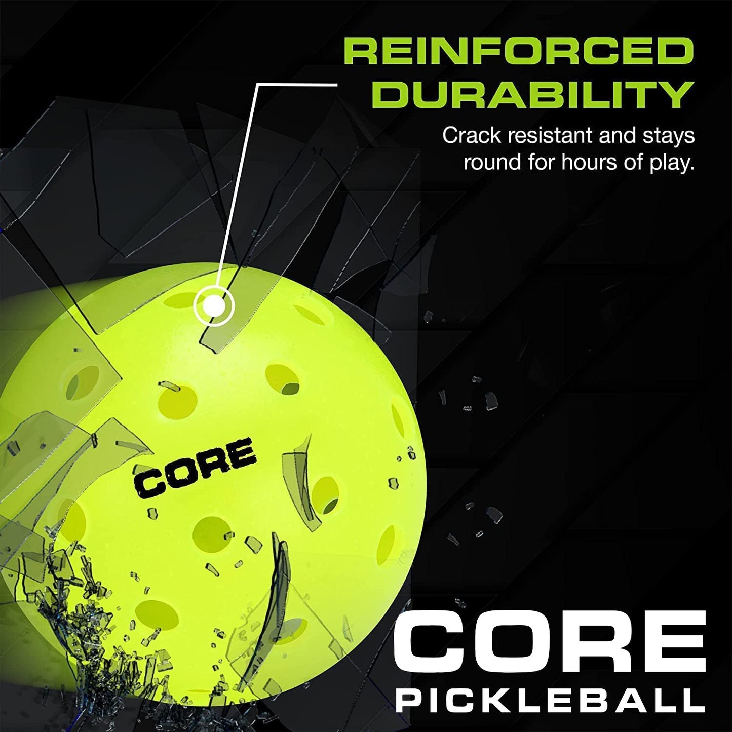 CORE Pickleball Outdoor - Fast and Built to Last | USA Pickleball Approved