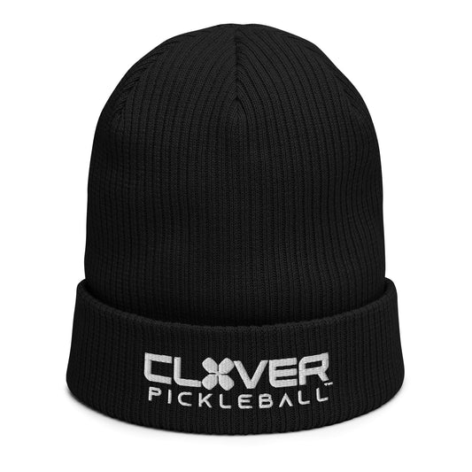 Clover Pickleball Organic ribbed beanie