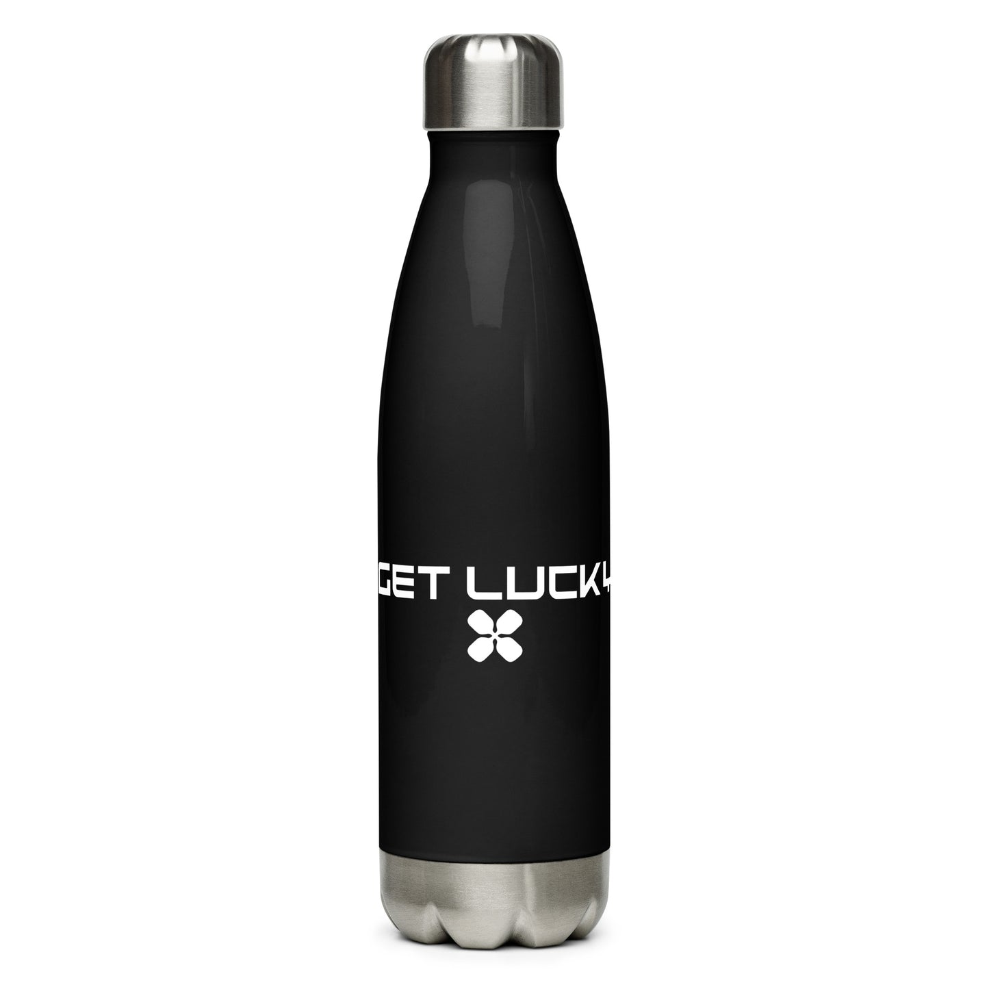 Get Lucky Stainless Steel Water Bottle