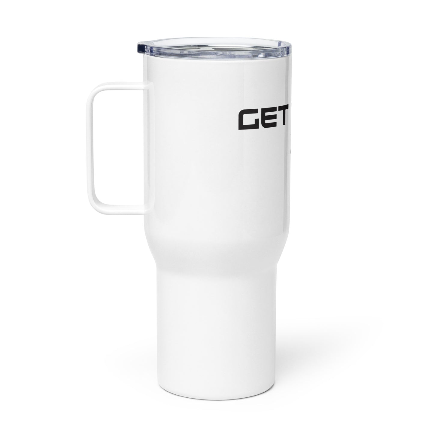 Get Lucky Travel mug with a handle