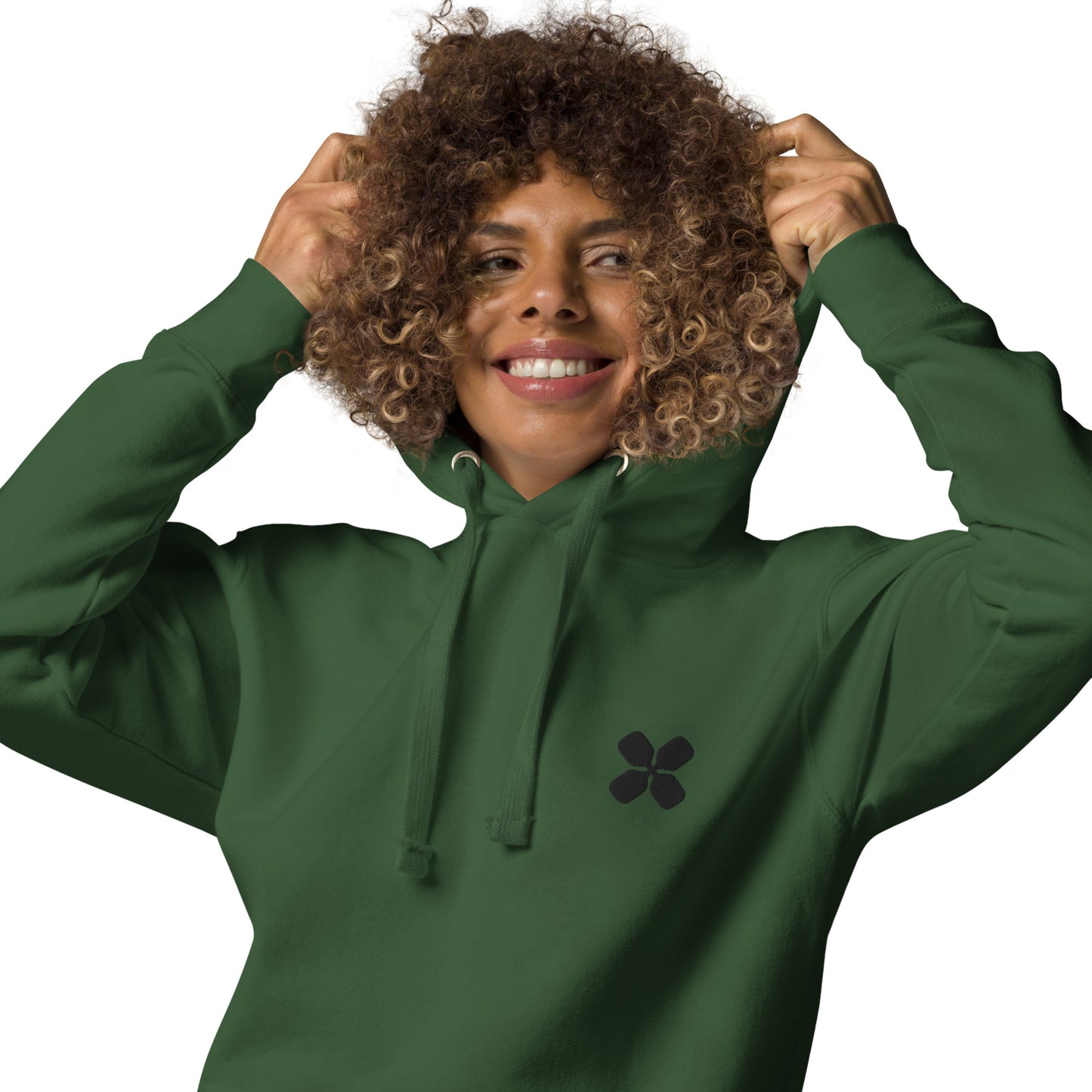 Clover Logo Unisex Hoodie