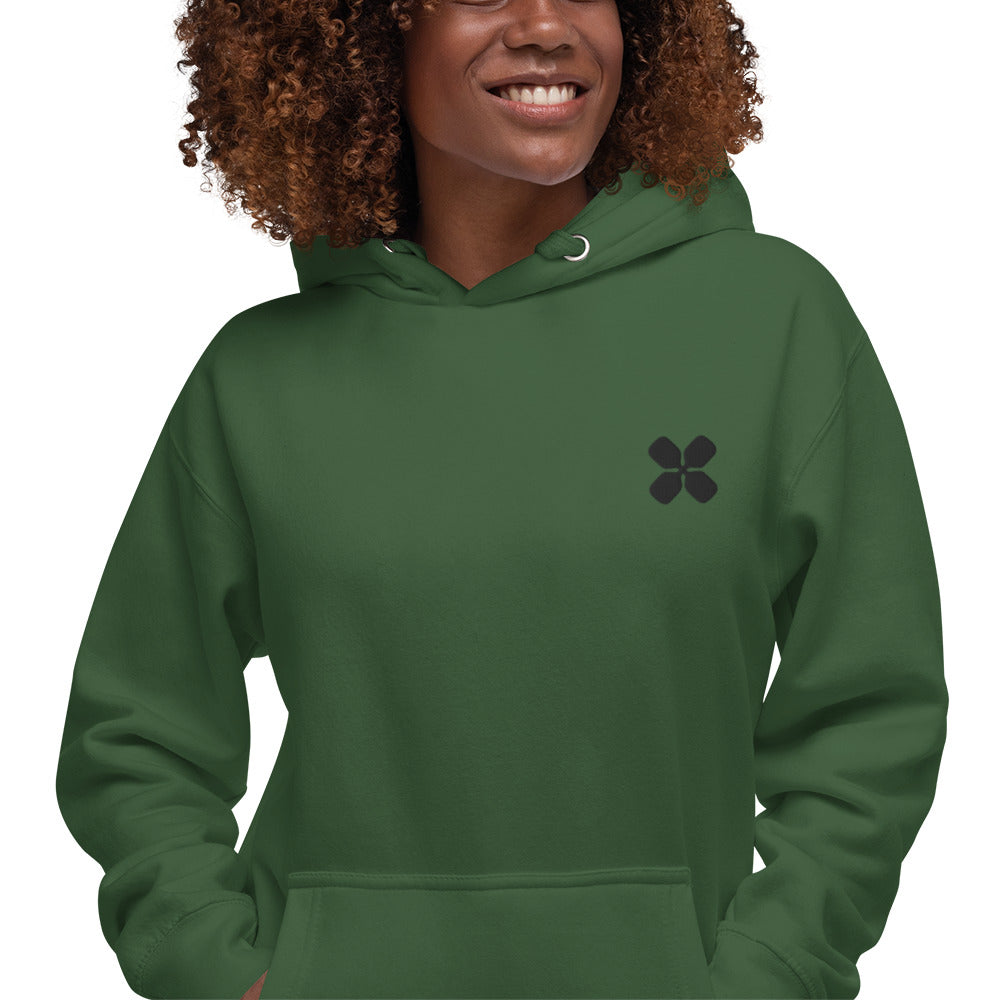 Clover Logo Unisex Hoodie