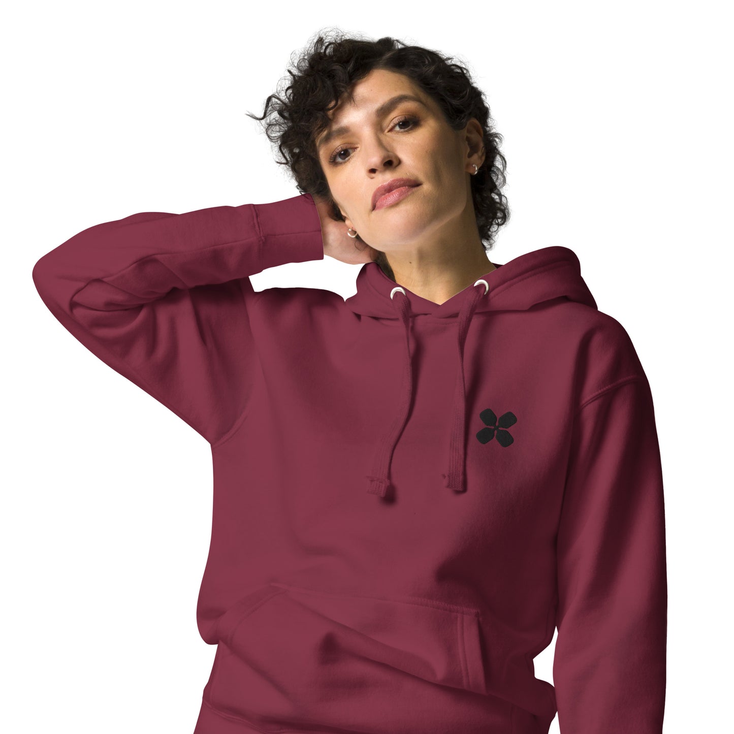 Clover Logo Unisex Hoodie