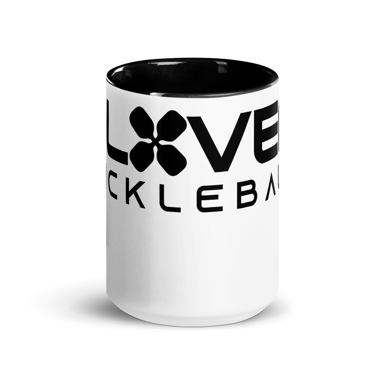 Clover Pickleball Mug with Color Inside