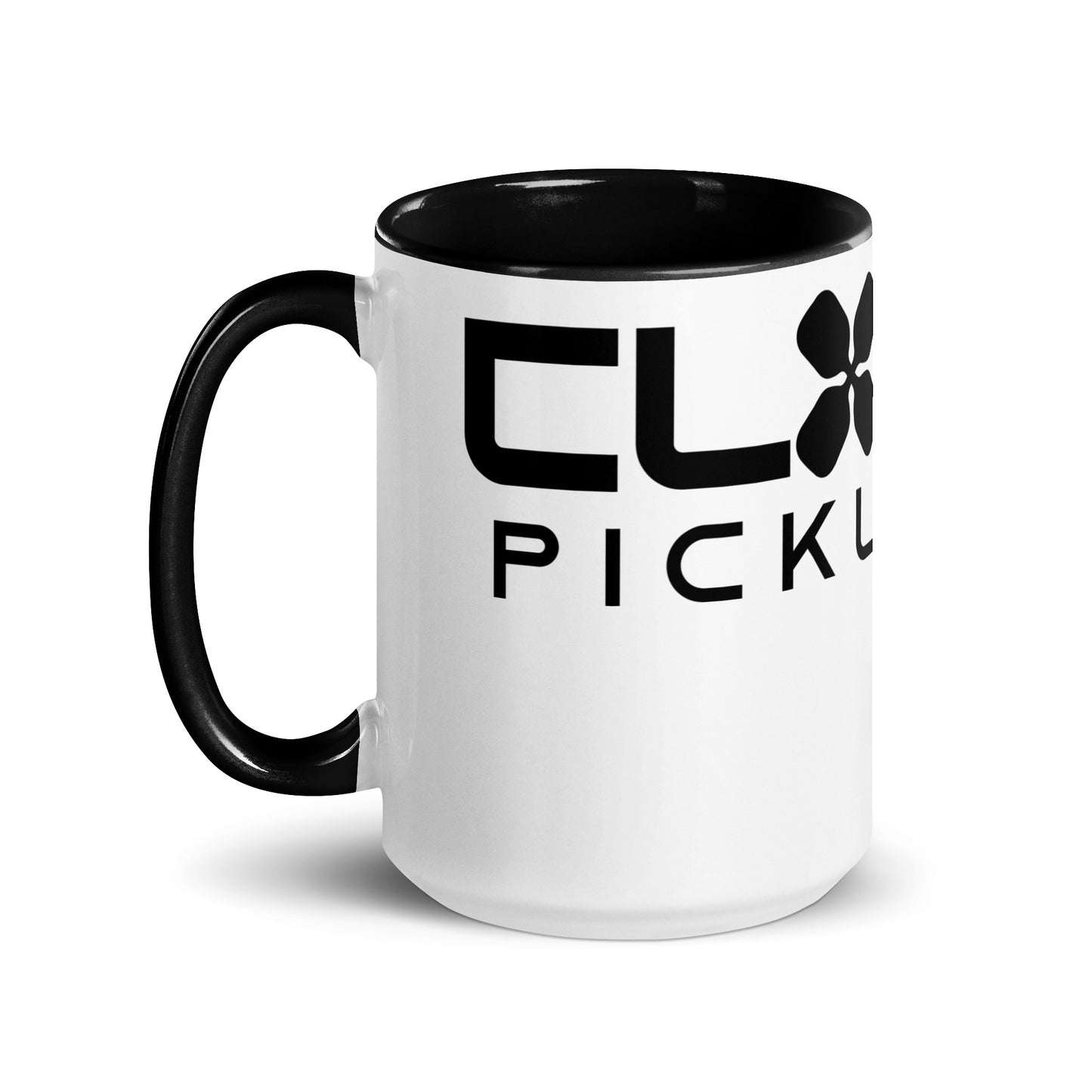 Clover Pickleball Mug with Color Inside