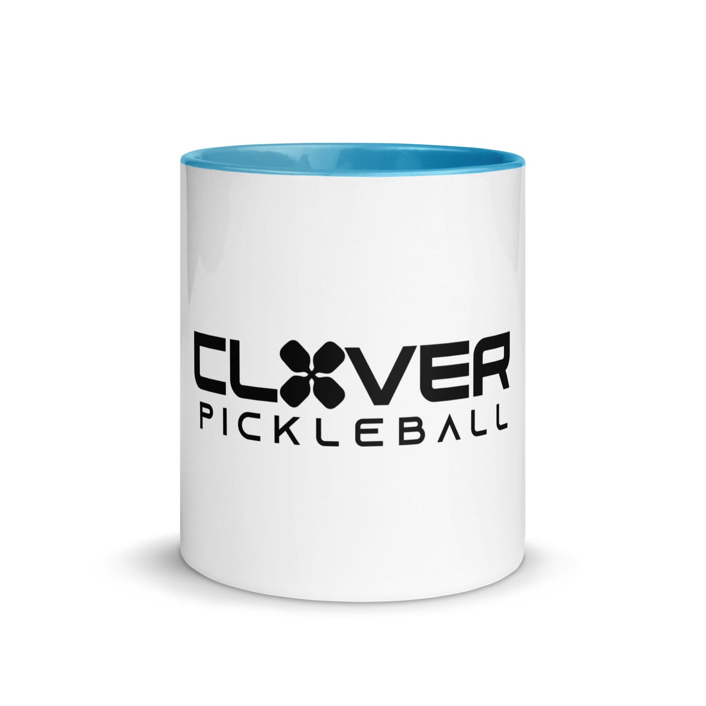 Clover Pickleball Mug with Color Inside