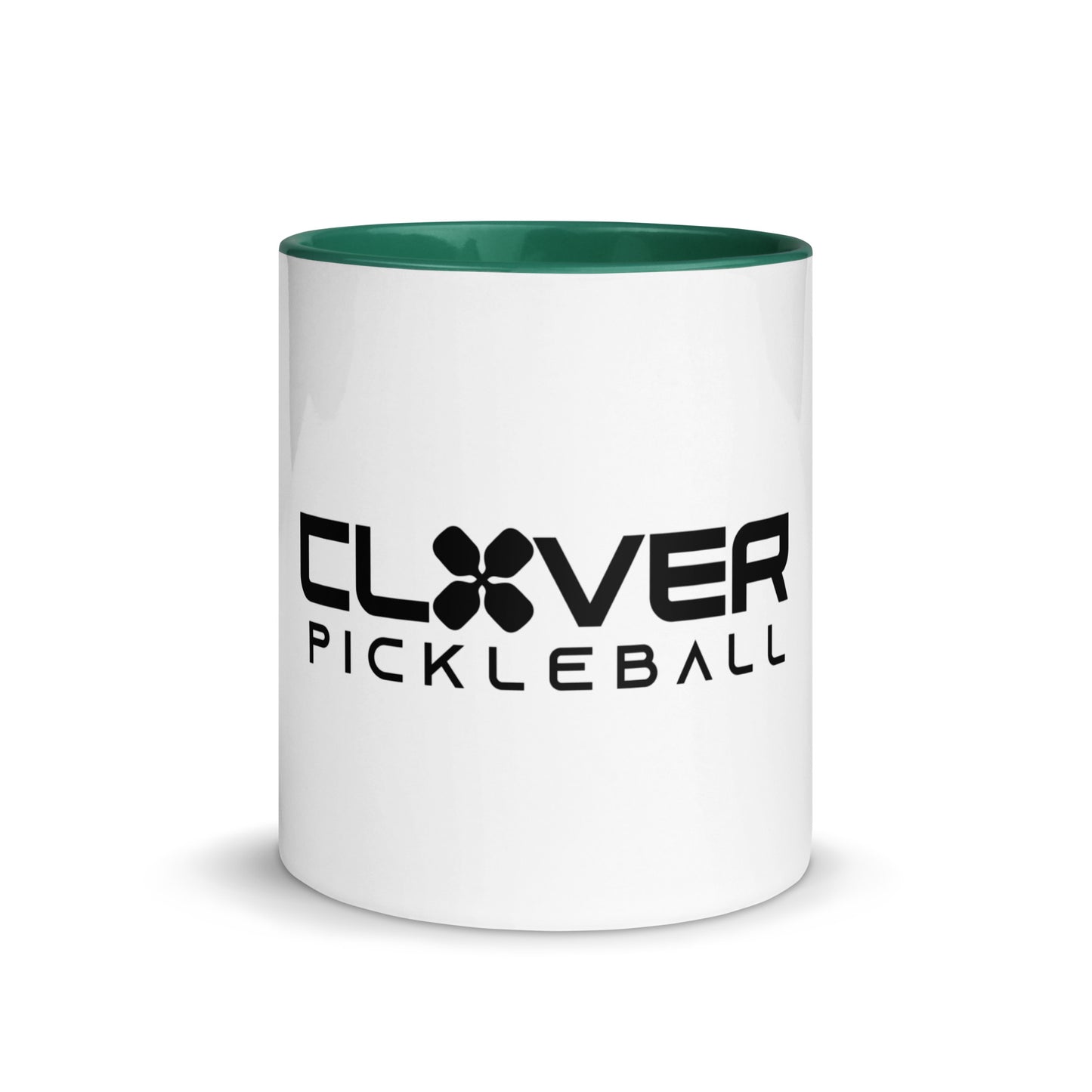 Clover Pickleball Mug with Color Inside