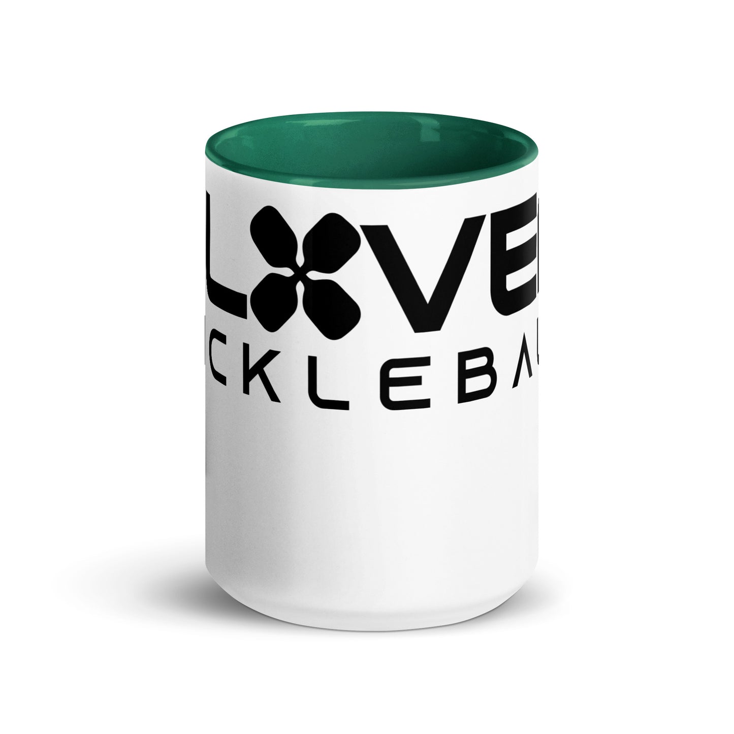 Clover Pickleball Mug with Color Inside