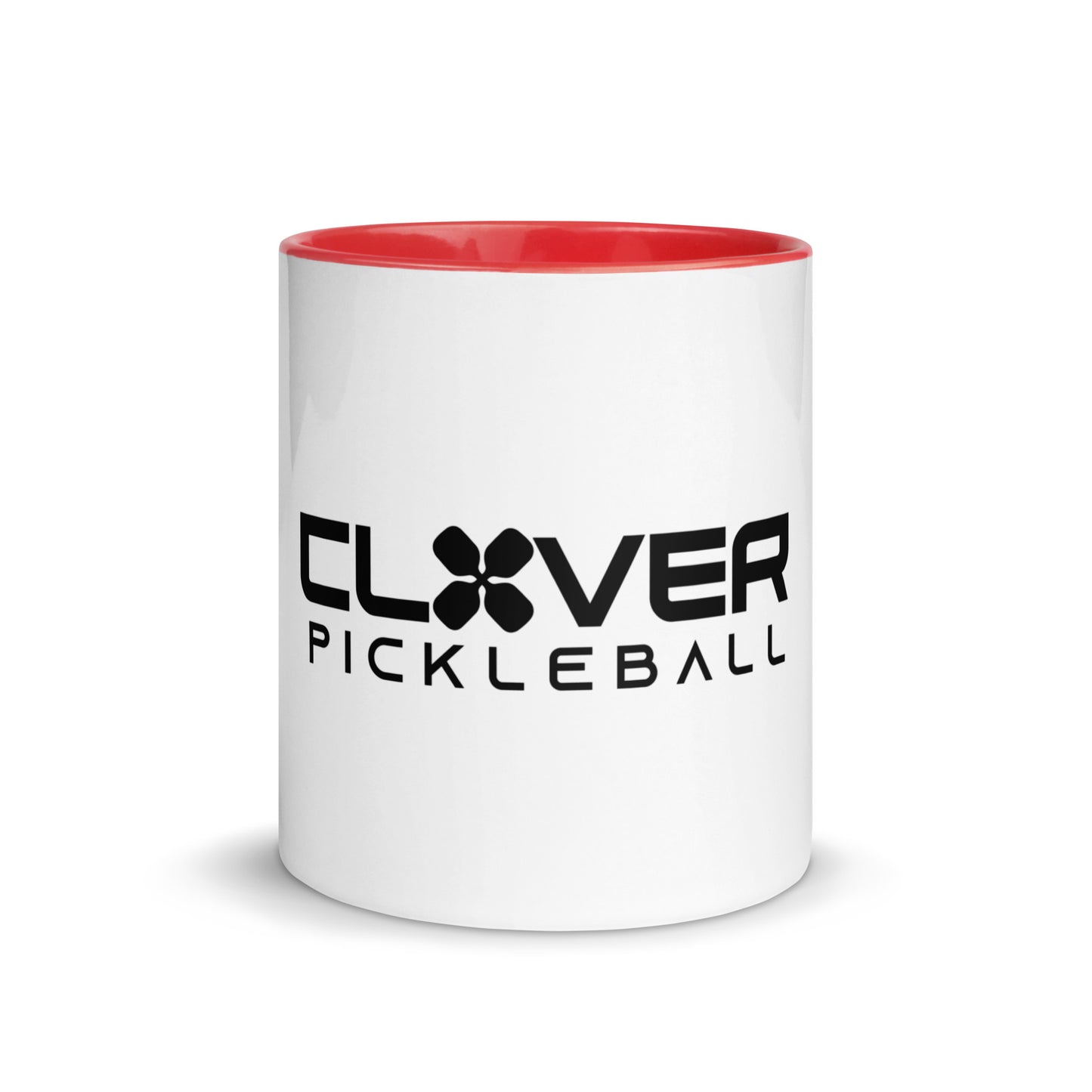 Clover Pickleball Mug with Color Inside