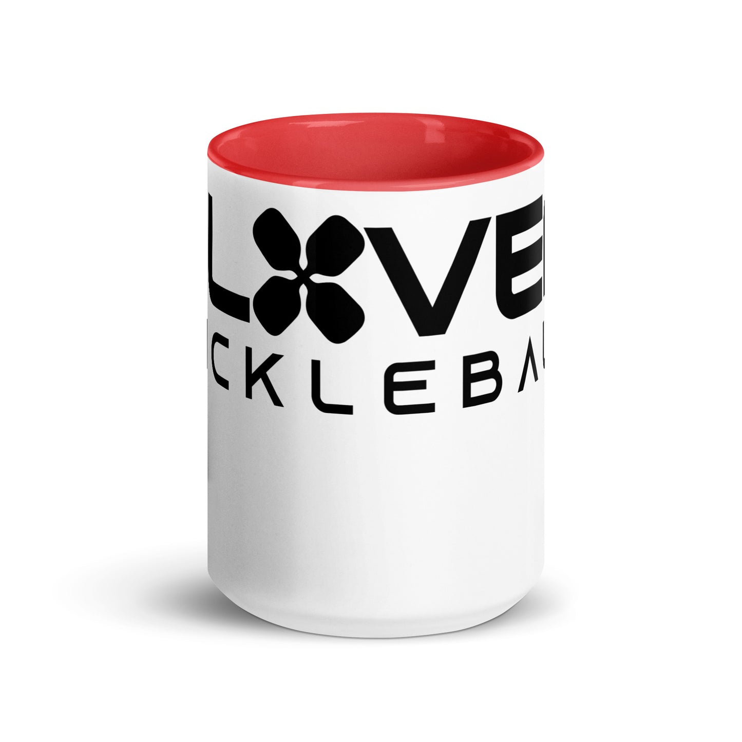 Clover Pickleball Mug with Color Inside