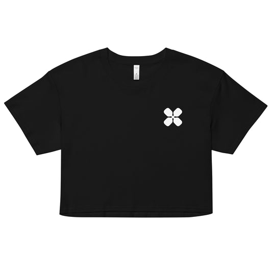 Clover Logo Women’s crop top