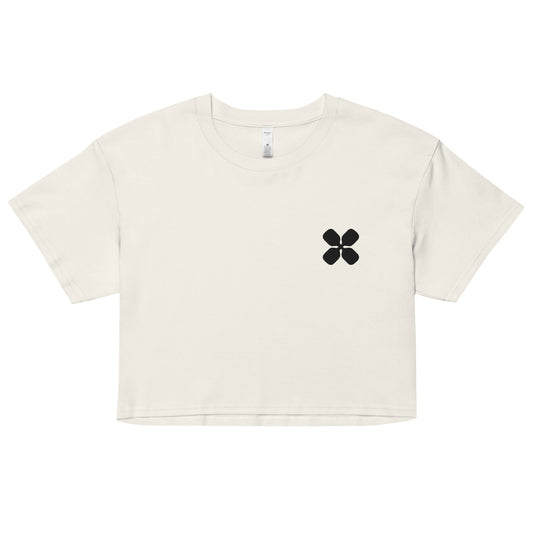 Clover logo Ladies Crop